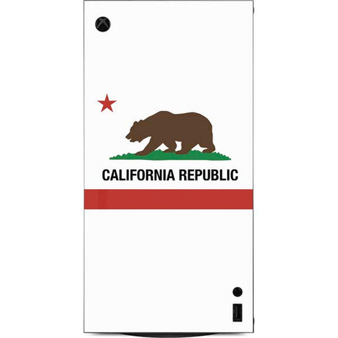 California Republic XBox Series X Digital Edition Console Skin